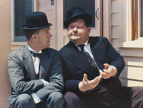 Stan Laurel and Oliver Hardy